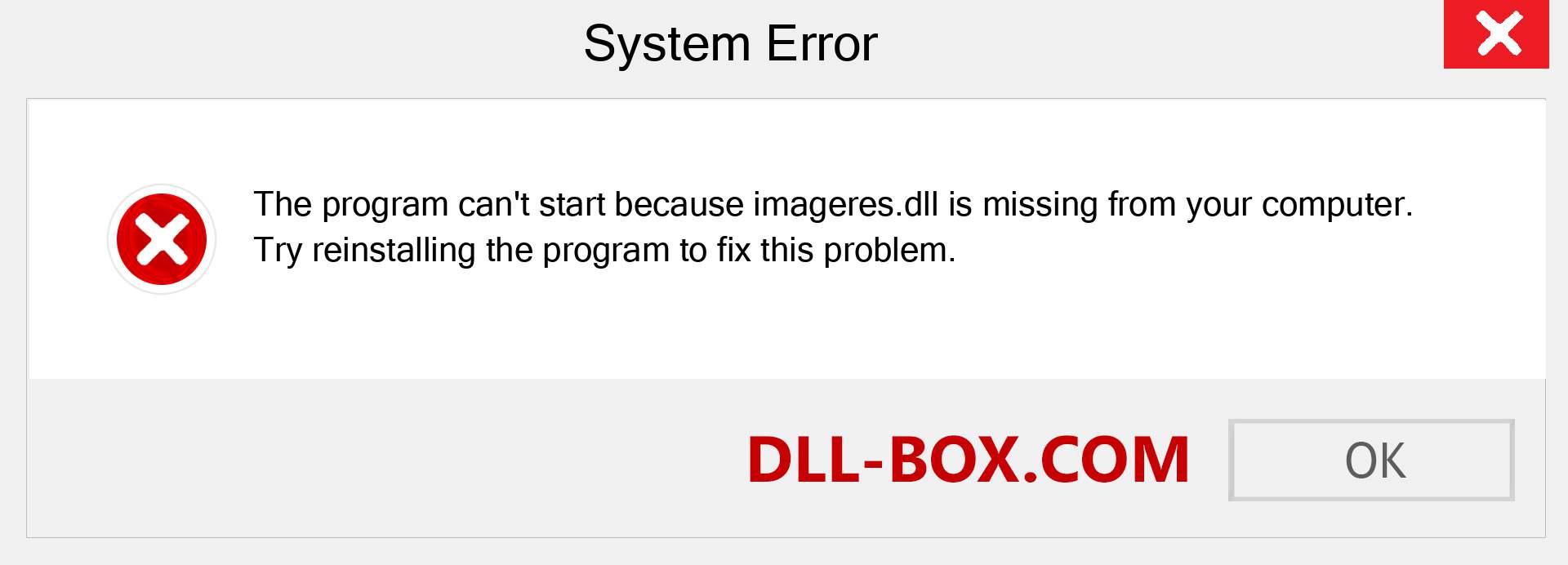  imageres.dll file is missing?. Download for Windows 7, 8, 10 - Fix  imageres dll Missing Error on Windows, photos, images